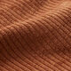 Brede rib voorgewassen Effen – karamel,  thumbnail number 2