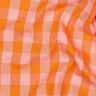Katoenpopeline Ruit| Poppy Fabrics – roze/perzik sinaasappel,  thumbnail number 2
