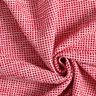 Bouclé katoenmix structuur – rood/wit,  thumbnail number 3