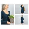 MEVROUW VLIELAND Jerseyjurk met ronde halslijn | Studio Schnittreif | XS-L,  thumbnail number 2