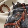 Decostof tapijtstuk Paard – beige,  thumbnail number 2