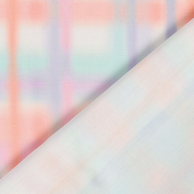 Viscosestof met aquarelruit – intens roze,  image number 6