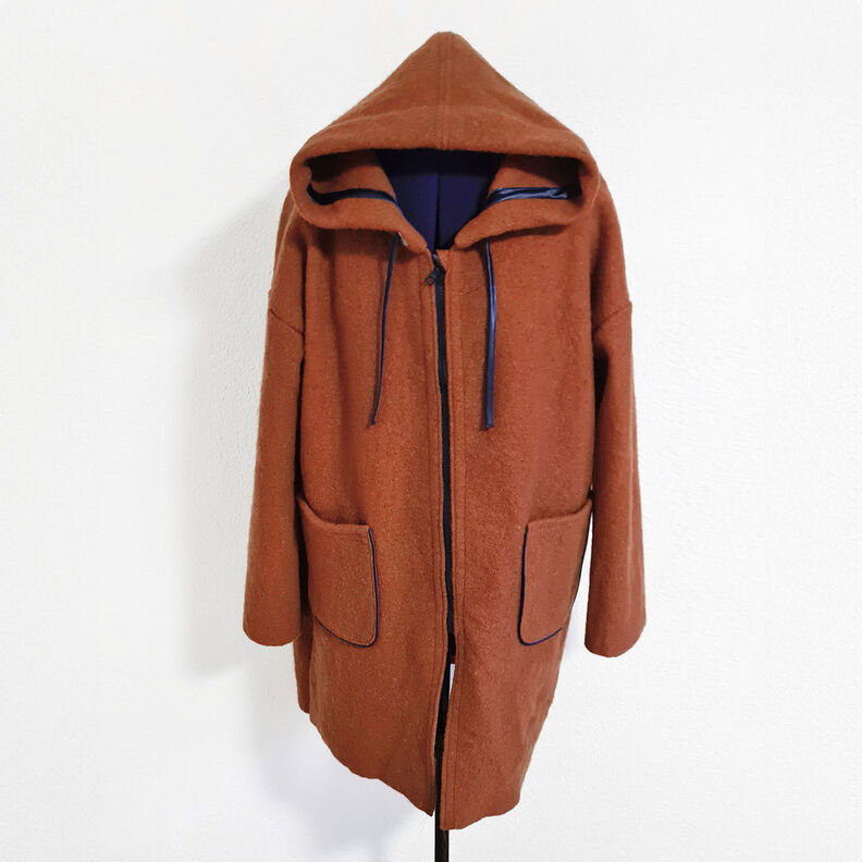 Wol walkloden – terracotta,  image number 5