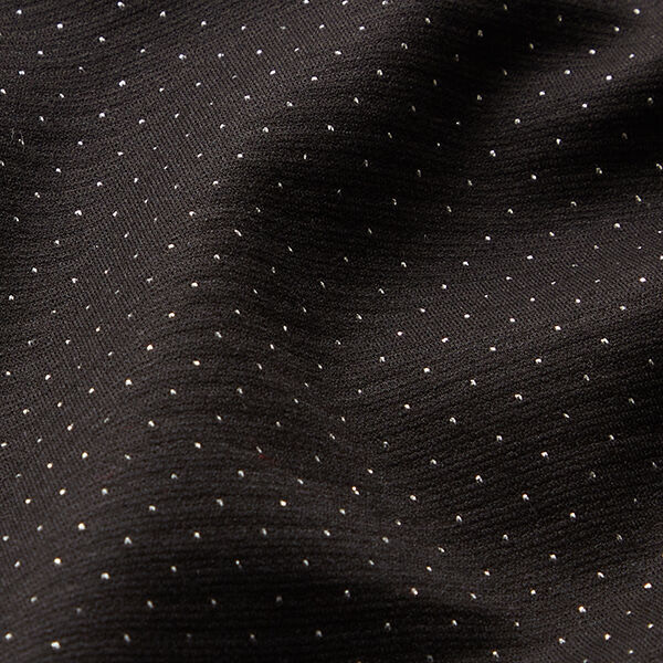 Romaniet jersey stippen lurex – zwart, image number 2