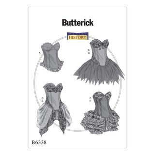 Historisch kostuum, Butterick 6338|40 - 48, 