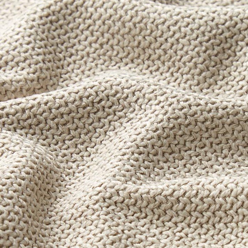 Bekledingsstof Grove keperbinding Bjorn – zand,  image number 2