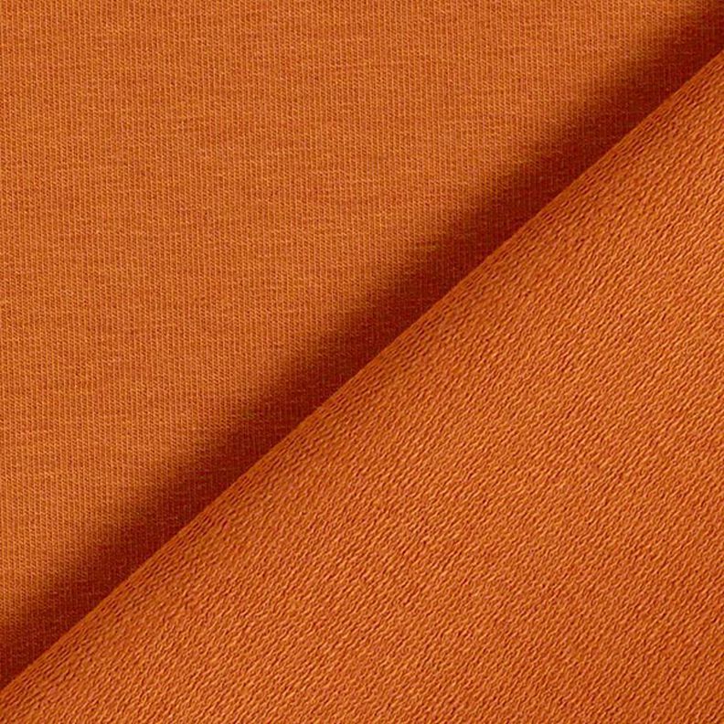 Lichte French Terry effen – karamel,  image number 5