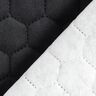 Bekledingsstof doorgestikte fluwelen honingraten – zwart,  thumbnail number 6