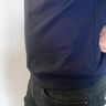 Knuffelsweat Kleurrijke spikkels – marineblauw,  thumbnail number 8