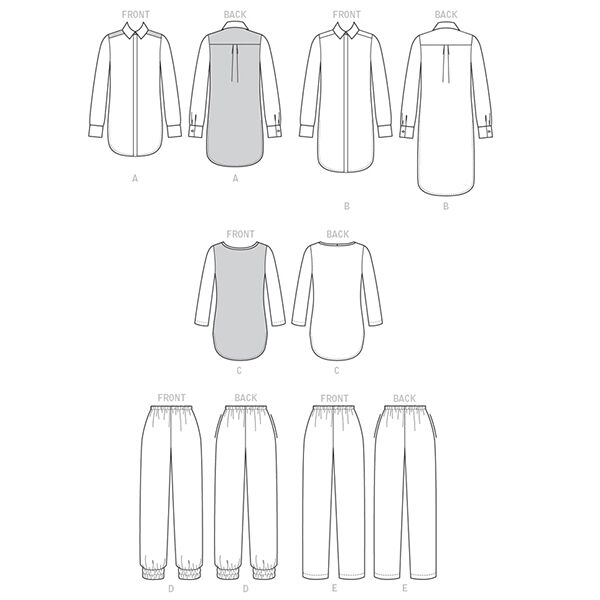 Tuniek|broek, Butterick 6294|34 - 42, image number 10