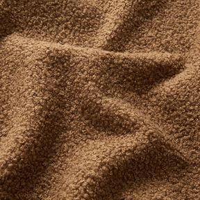 Bekledingsstof Teddy zacht – mocca, 