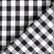 Katoenen stof Vichy - 1 cm – zwart,  thumbnail number 3