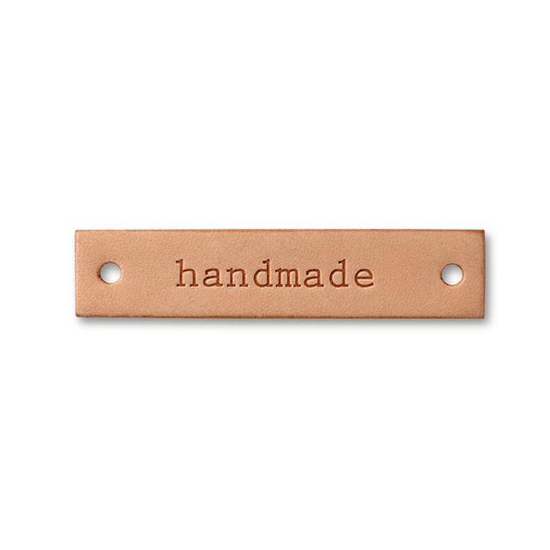 Handmade label [ 6 x 1,3 cm ] | Prym – natuur,  image number 2
