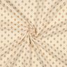 GOTS Mousseline/dubbel gehaakte stoffen Boho ruitpatroon  | Poppy Fabrics – creme/kaneel,  thumbnail number 3