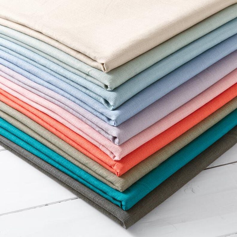 Stretch linnenstof mix – beige, image number 3