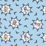French Terry sommersweat Winnie de Poeh Licentiestof | Disney – lichtblauw,  thumbnail number 1