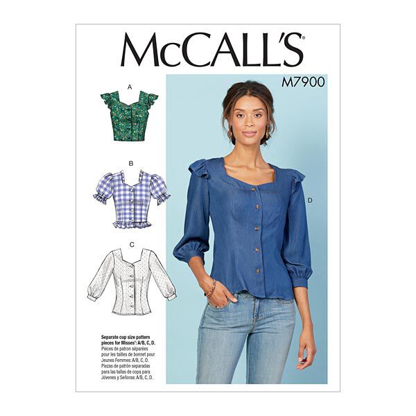 Blouse, McCalls   | 40-48,  image number 1