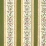 Meubelstof jacquard Biedermeier strepen – creme/olijf,  thumbnail number 1