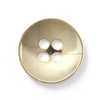 Metalen knoop 4-gats – goud, 