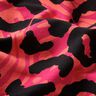 French Terry sommersweat Leeuw en bloemen – pink/oranje,  thumbnail number 6