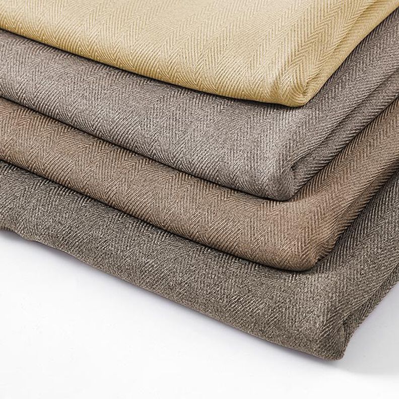 Verduisteringsstof Visgraat – taupe,  image number 5