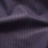 Overhemdenstof strepen – marineblauw/bruin,  thumbnail number 2