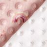 Gezellige fleece reliëf stippen en regenbogen – roze,  thumbnail number 3