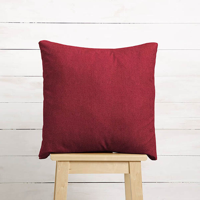 Bekledingsstof gemêleerd effen – bordeauxrood,  image number 7