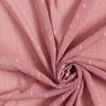 Chiffon dobby metallic krijtstreep – donker oudroze/zilver metallic,  thumbnail number 3
