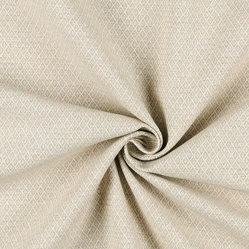 Meubelstof jacquard minirute – beige,  image number 2