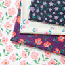 French Terry sommersweat Bloemen| by Poppy – ecru/roze,  thumbnail number 5