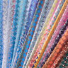 GOTS Katoenen batist Patroonmix kleurverloop | TCC x LOOKS by Wolfgang Joop – roze/geel,  thumbnail number 6