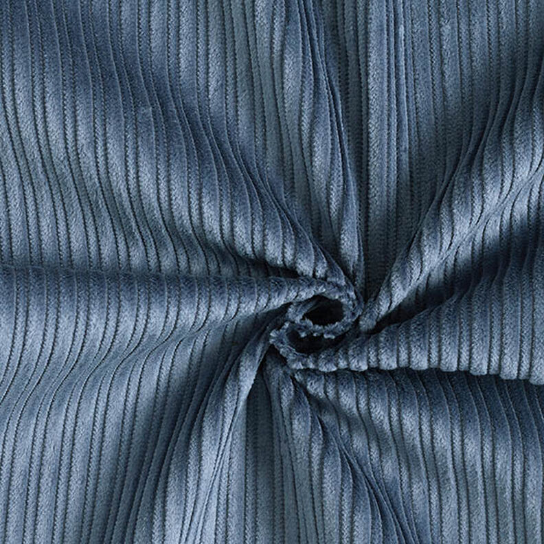 Fancy rib breed en smal – jeansblauw,  image number 1