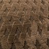 Nepbont Bouclé stof Ruiten – donkerbruin,  thumbnail number 2