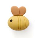 Knoop met oogje bij [  Ø15 mm ] – geel/beige, 