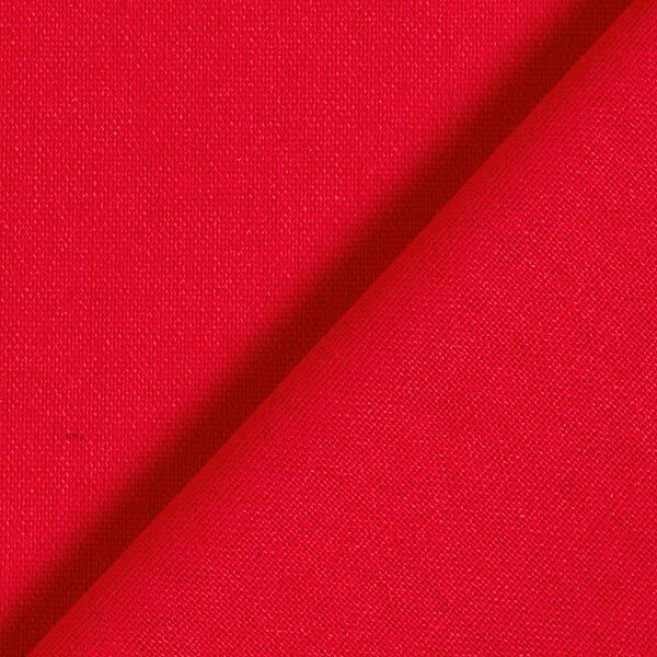 Viscose-linnen-mix Effen – rood, image number 3