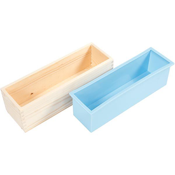 Siliconen mal In een houten kist,  image number 3