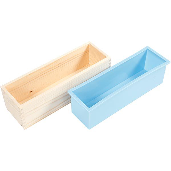 Siliconen mal In een houten kist, image number 3