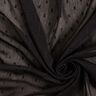 Chiffon dobby metallic krijtstreep – zwart/zilver metallic,  thumbnail number 3
