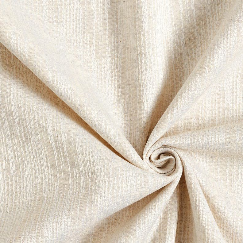 Decostof Jacquard abstracte stof gerecycled – natuur, image number 3