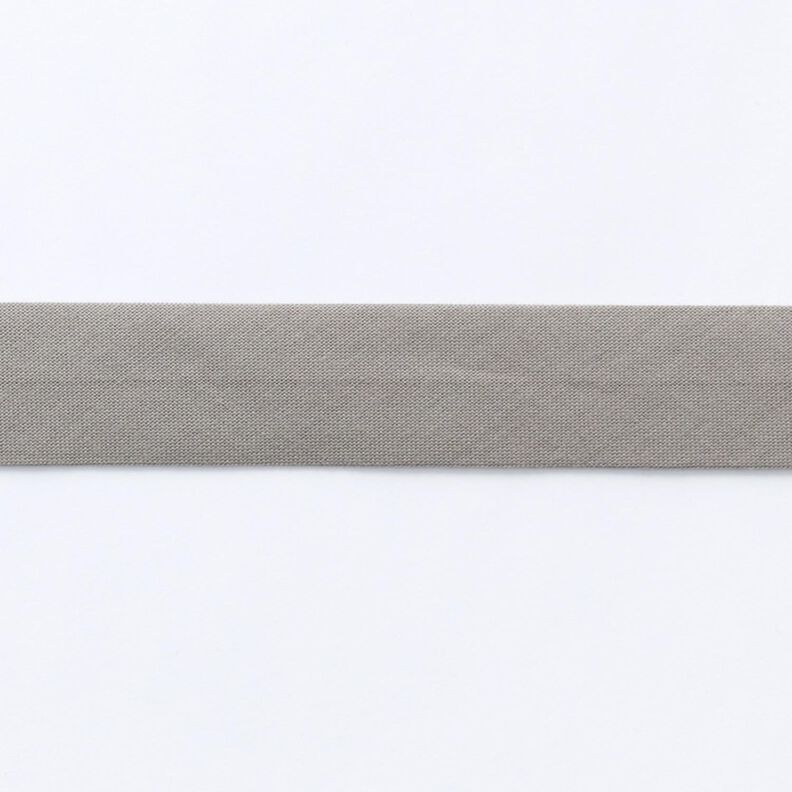 Biasband Biologische katoen [20 mm] – grijs,  image number 1