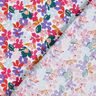 Gecoate katoen Pastelkleurige bloemen – wit/lila,  thumbnail number 5