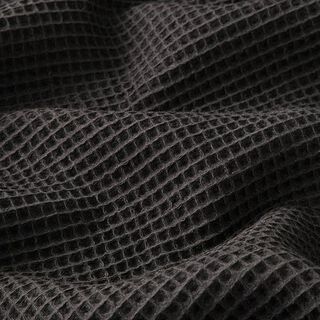 Wafelpiqué – zwart, 