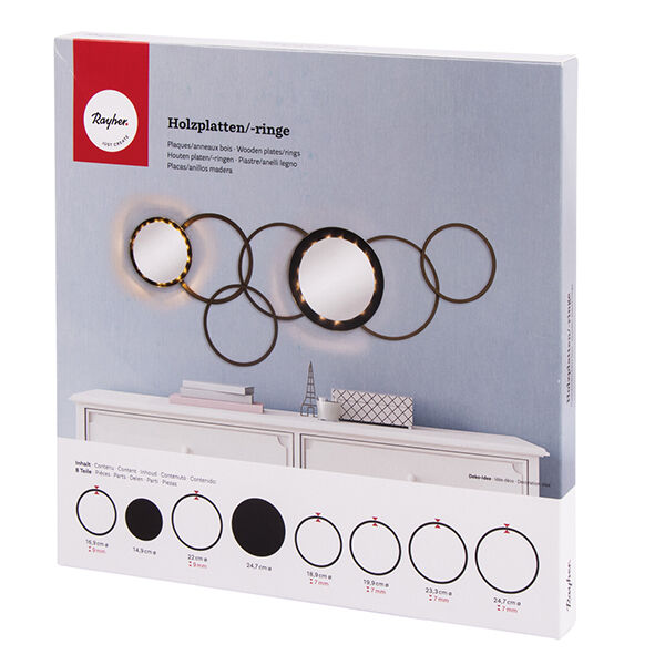 Houten platen/ringen, image number 2