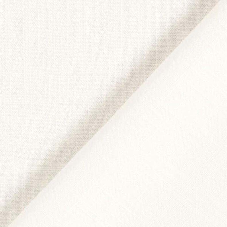 Viscose-linnen-stof – wit,  image number 4