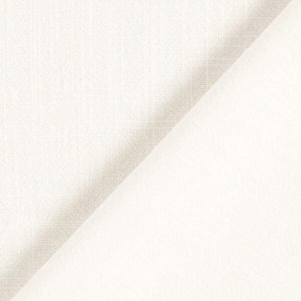 Viscose-linnen-stof – wit,  image number 4