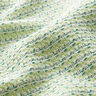 Katoen tweed dwarsstrepen – ecru/groen,  thumbnail number 2