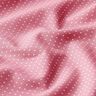Katoenpopeline Kleine stippen – roze/wit,  thumbnail number 2
