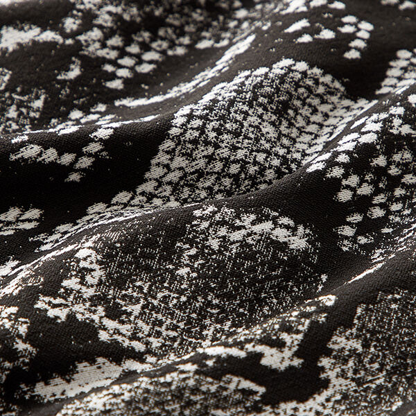 Stretchjacquard slangenpatroon – lichtgrijs, image number 2