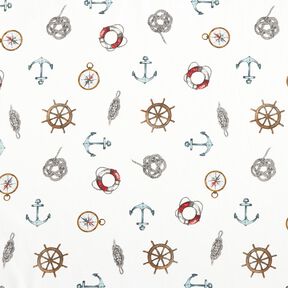 Decostof Panama Maritiem – wit, 